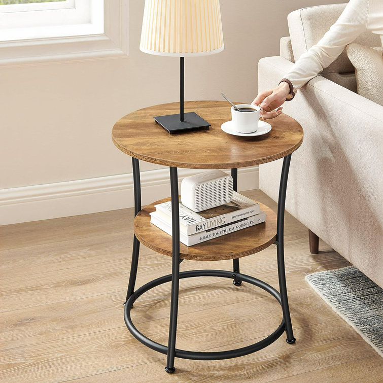 17 Stories Winfrieda Solid Wood Top End Table Wayfair Canada